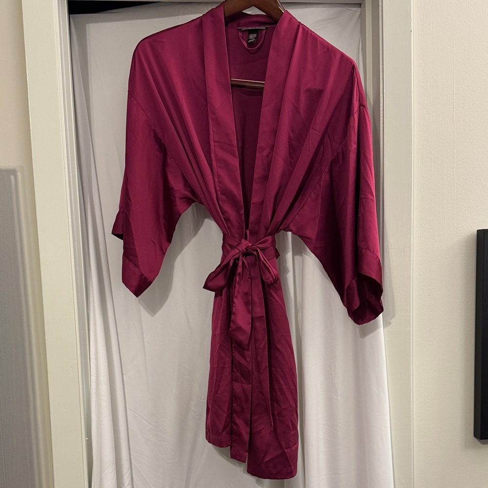 Victoria's Secret Deep Red Kimono